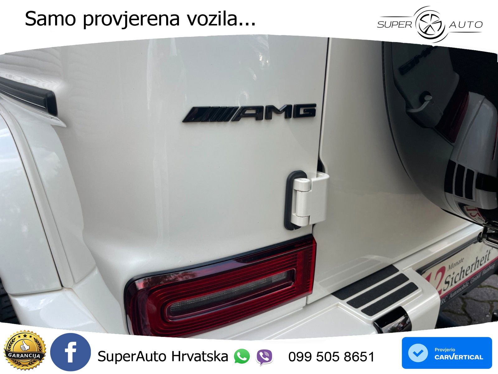 Mercedes AMG G 63 Long V8 (585 KS) 4MATIC 9G-TRONIC AMG SPEEDSHIFT PLUS LED+GR SJED+ACC