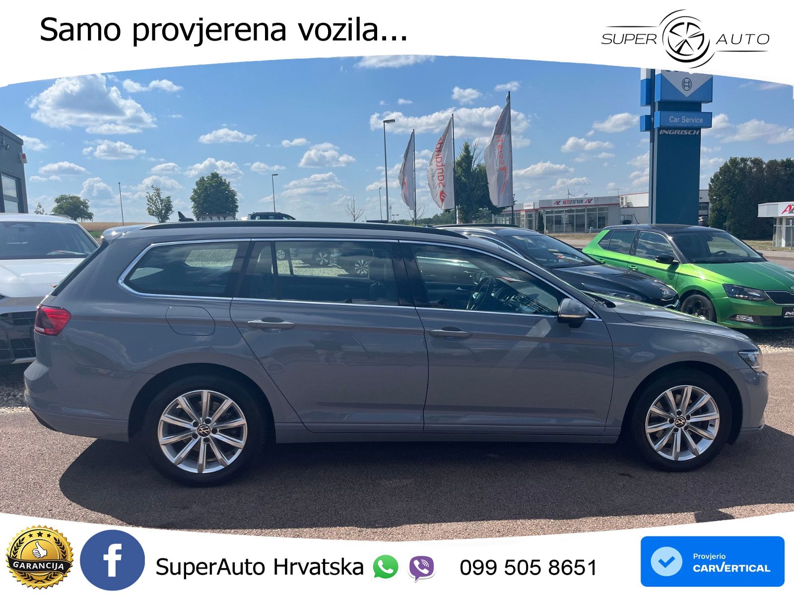 Volkswagen Passat Variant 2.0 TDI (122 KS) DSG Business LED+GR SJED+ACC