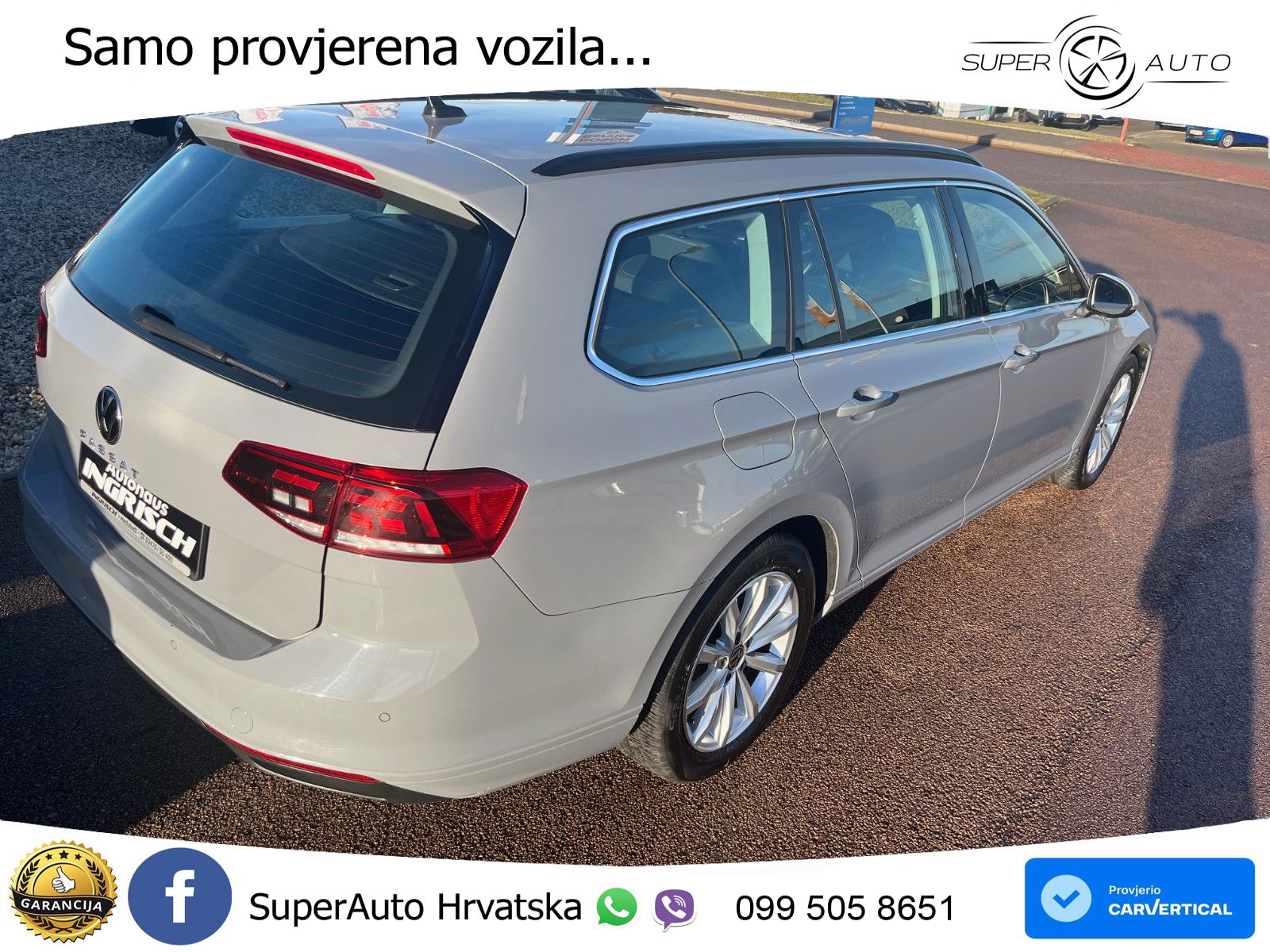 Volkswagen Passat Variant 2.0 TDI (122 KS) DSG Business LED+GR SJED+ACC
