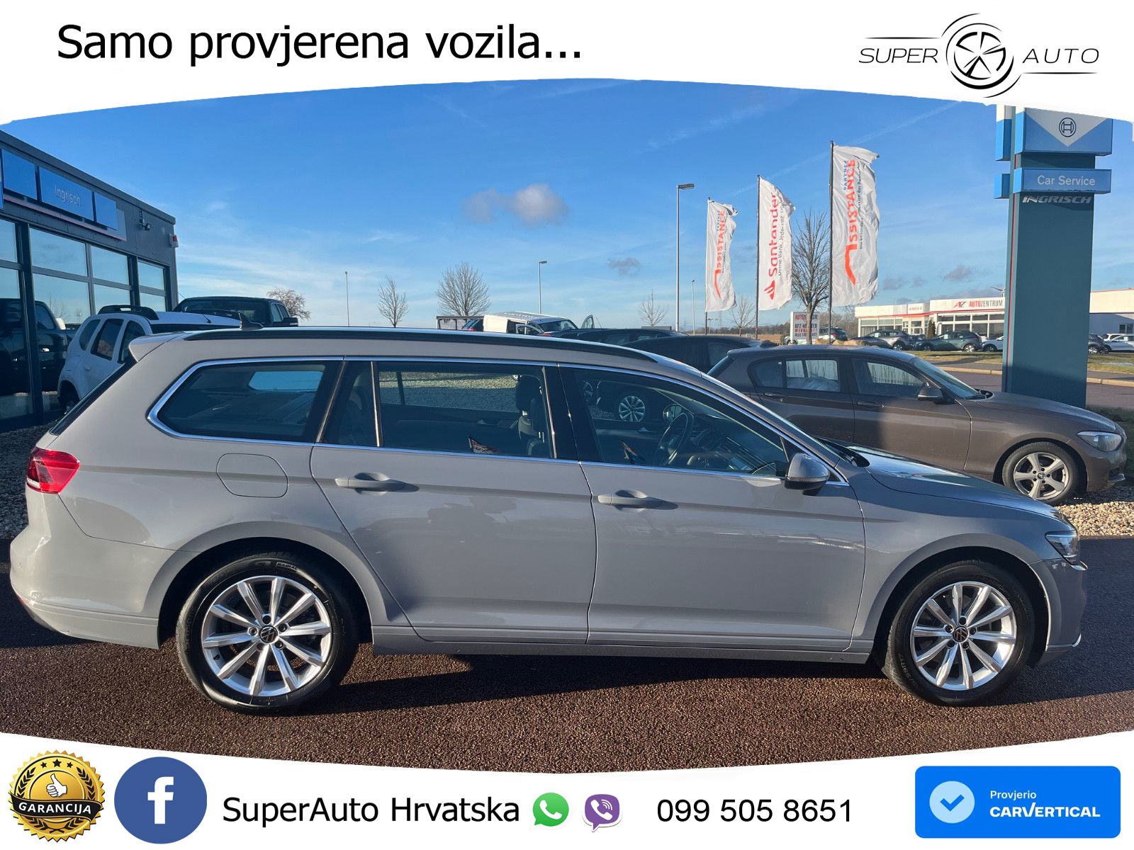 Volkswagen Passat Variant 2.0 TDI (122 KS) DSG Business LED+GR SJED+ACC