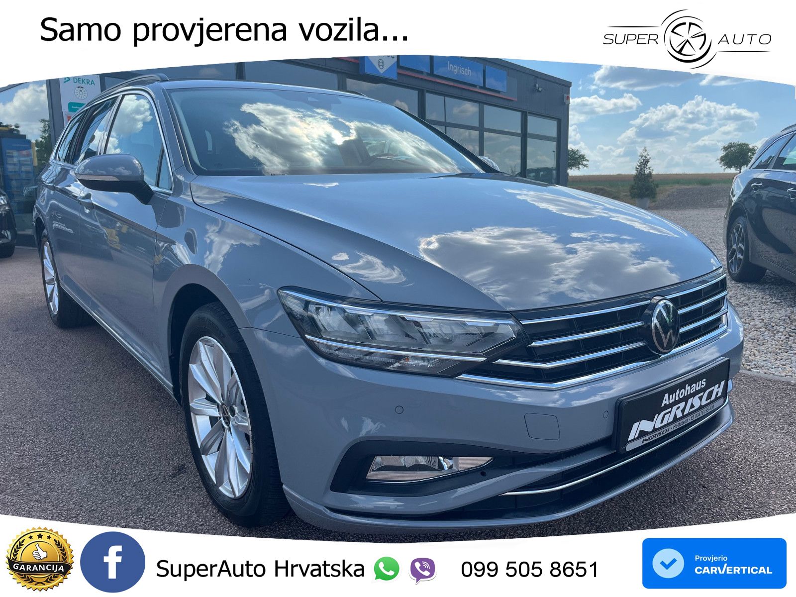 Volkswagen Passat Variant 2.0 TDI (122 KS) DSG Business LED+GR SJED+ACC