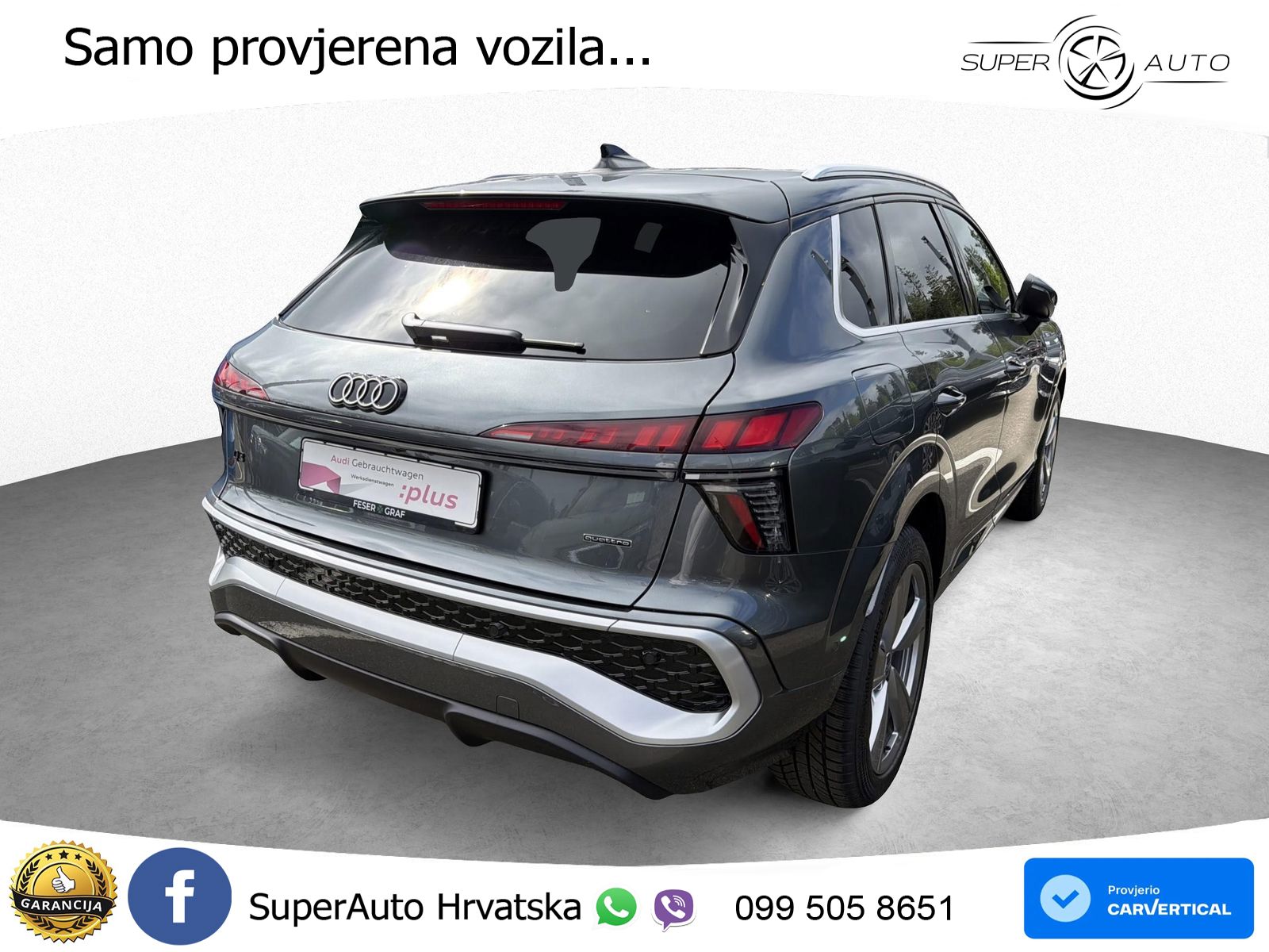 Audi Q3 2.0 TFSI (265 KS) quattro S tronic S line LED+GR SJED+ACC