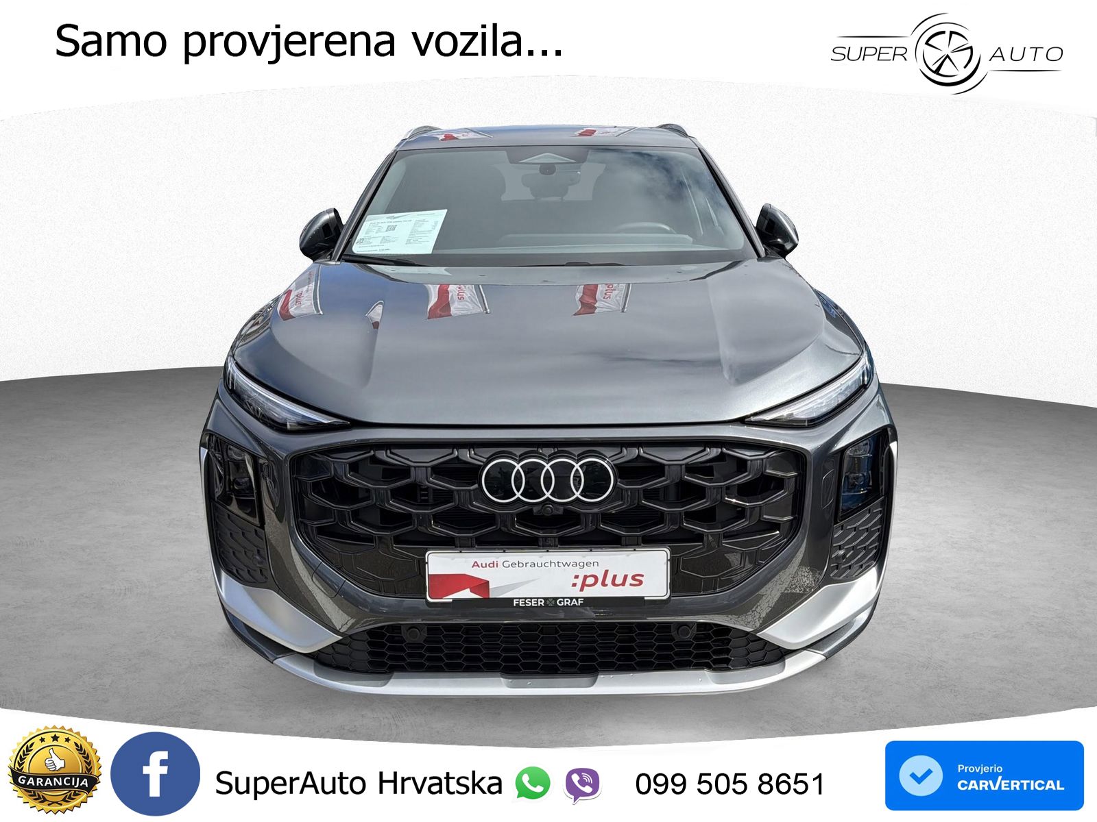 Audi Q3 2.0 TFSI (265 KS) quattro S tronic S line LED+GR SJED+ACC