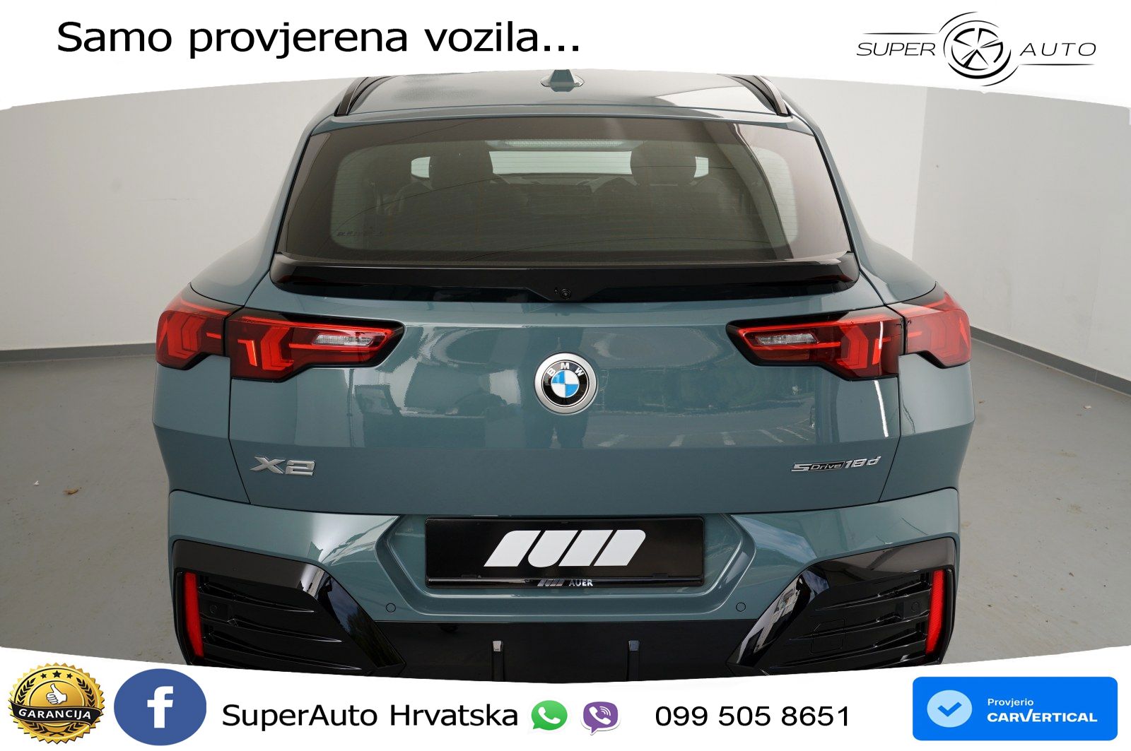 BMW X2 sDrive18d Steptronic LED+GR SJED+ACC