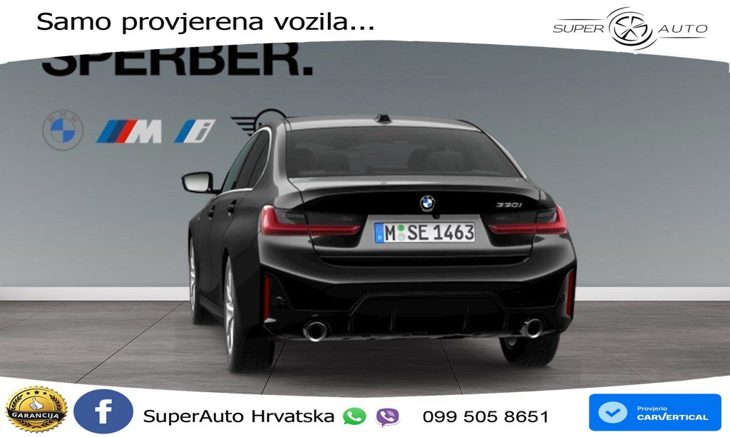 BMW 330i (245 KS) Steptronic M Sport LED+GR SJED+ACC