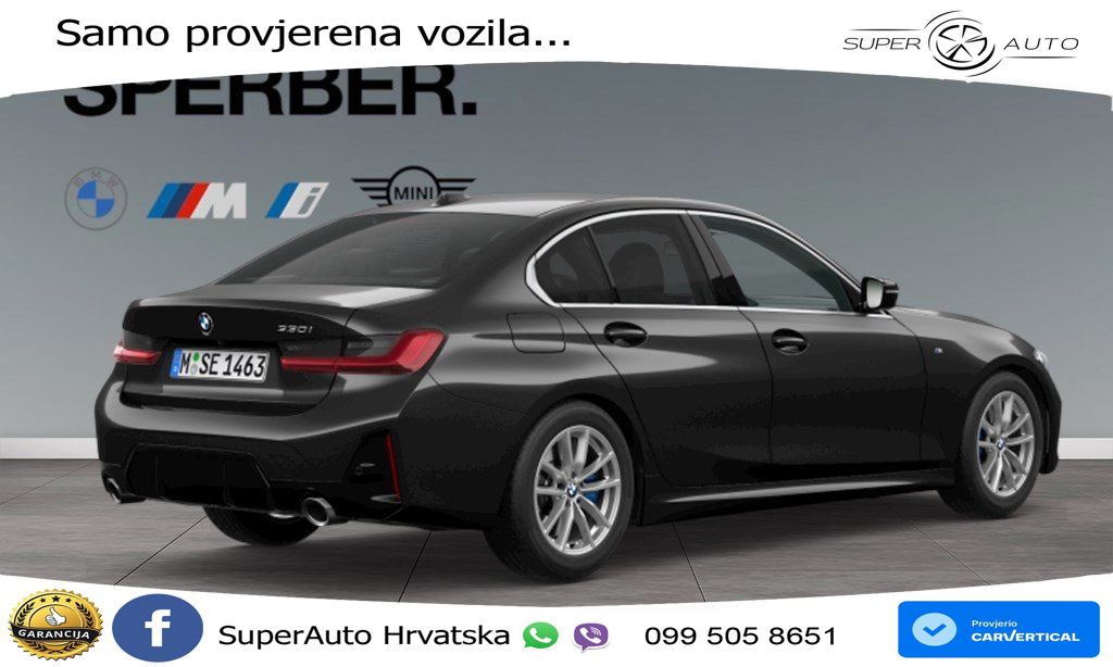 BMW 330i (245 KS) Steptronic M Sport LED+GR SJED+ACC