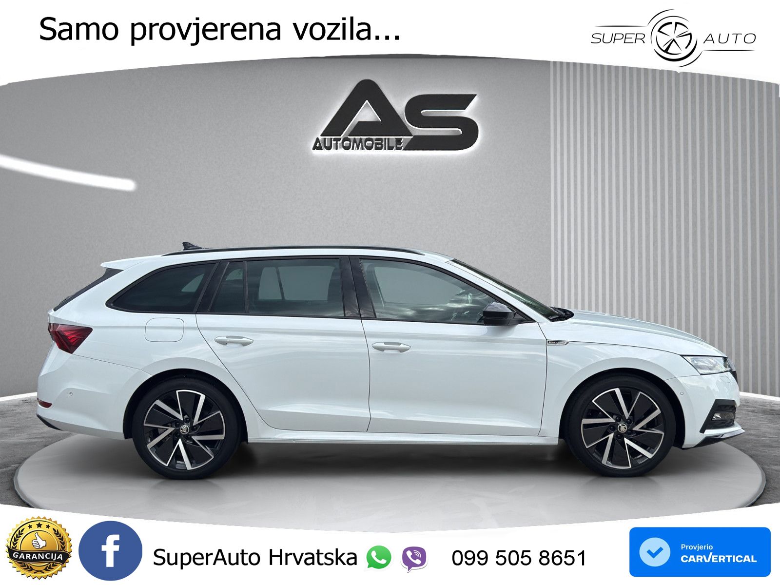 Škoda Octavia Combi 2.0 TDI (150 KS) DSG SportLine LED+GR SJED+ACC
