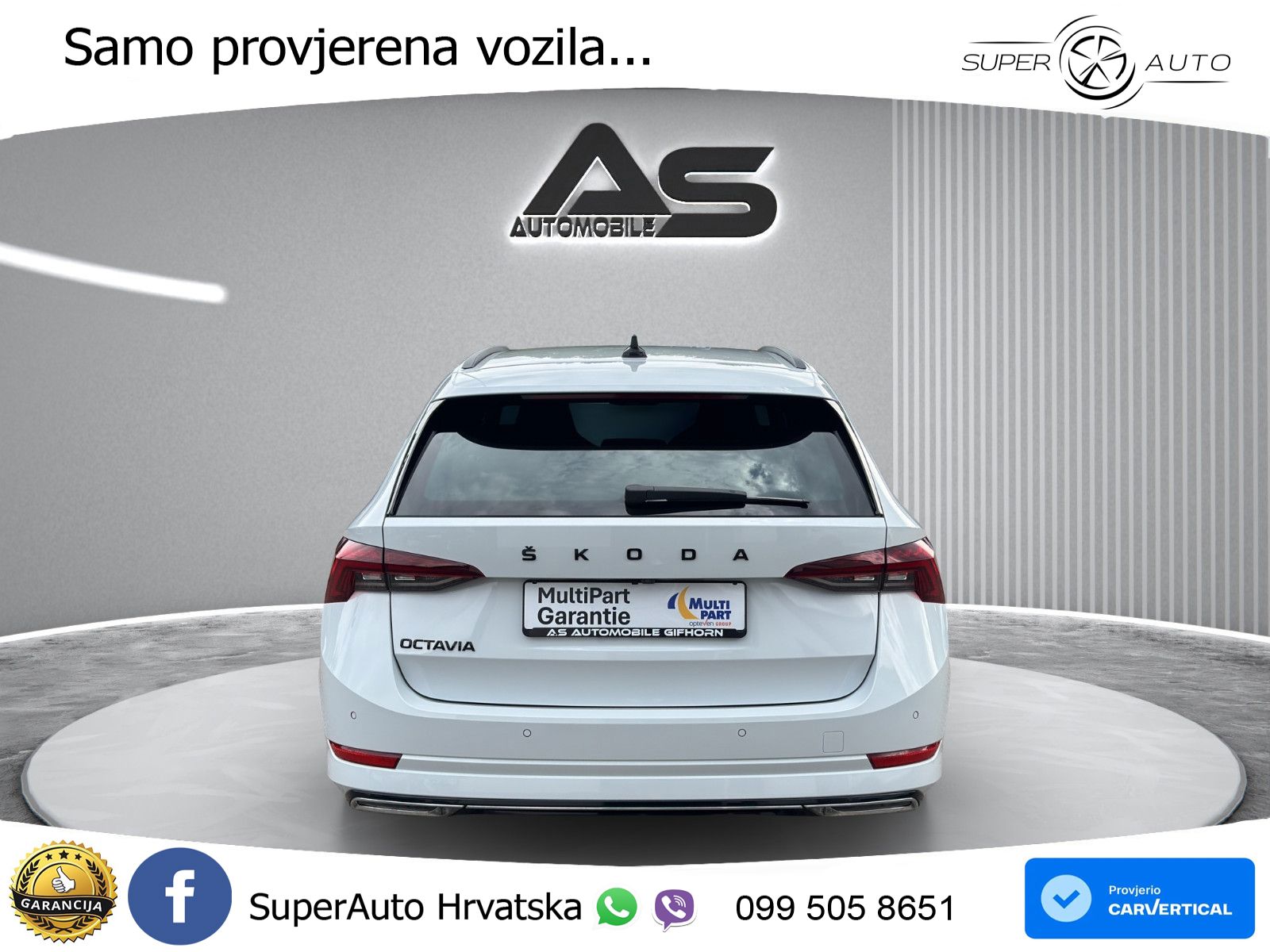 Škoda Octavia Combi 2.0 TDI (150 KS) DSG SportLine LED+GR SJED+ACC