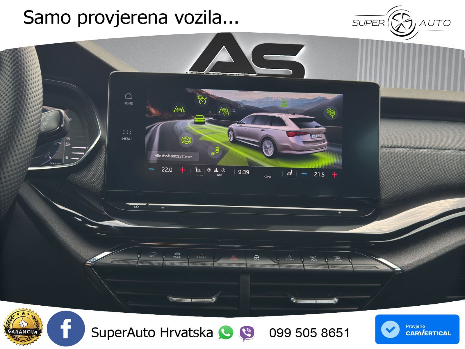 Škoda Octavia Combi 2.0 TDI (150 KS) DSG SportLine LED+GR SJED+ACC
