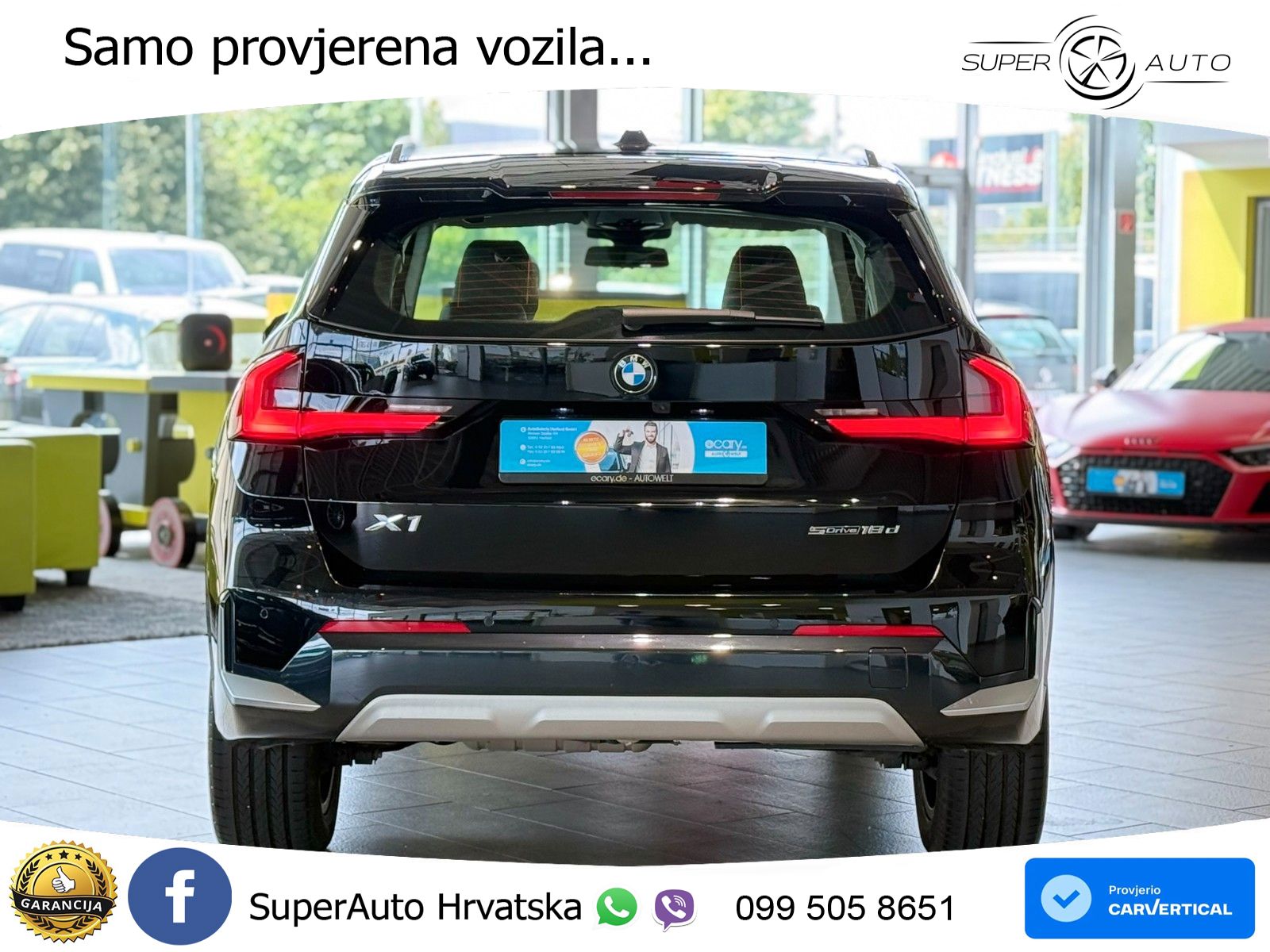 BMW X1 18d (150 KS) Steptronic xLine LED+GR SJED+ACC