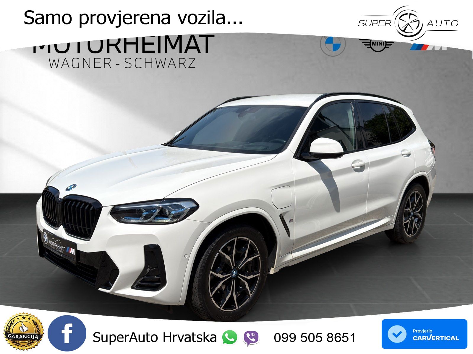 BMW X3 30e xDrive Steptronic M Sport LED+GR SJED+ACC