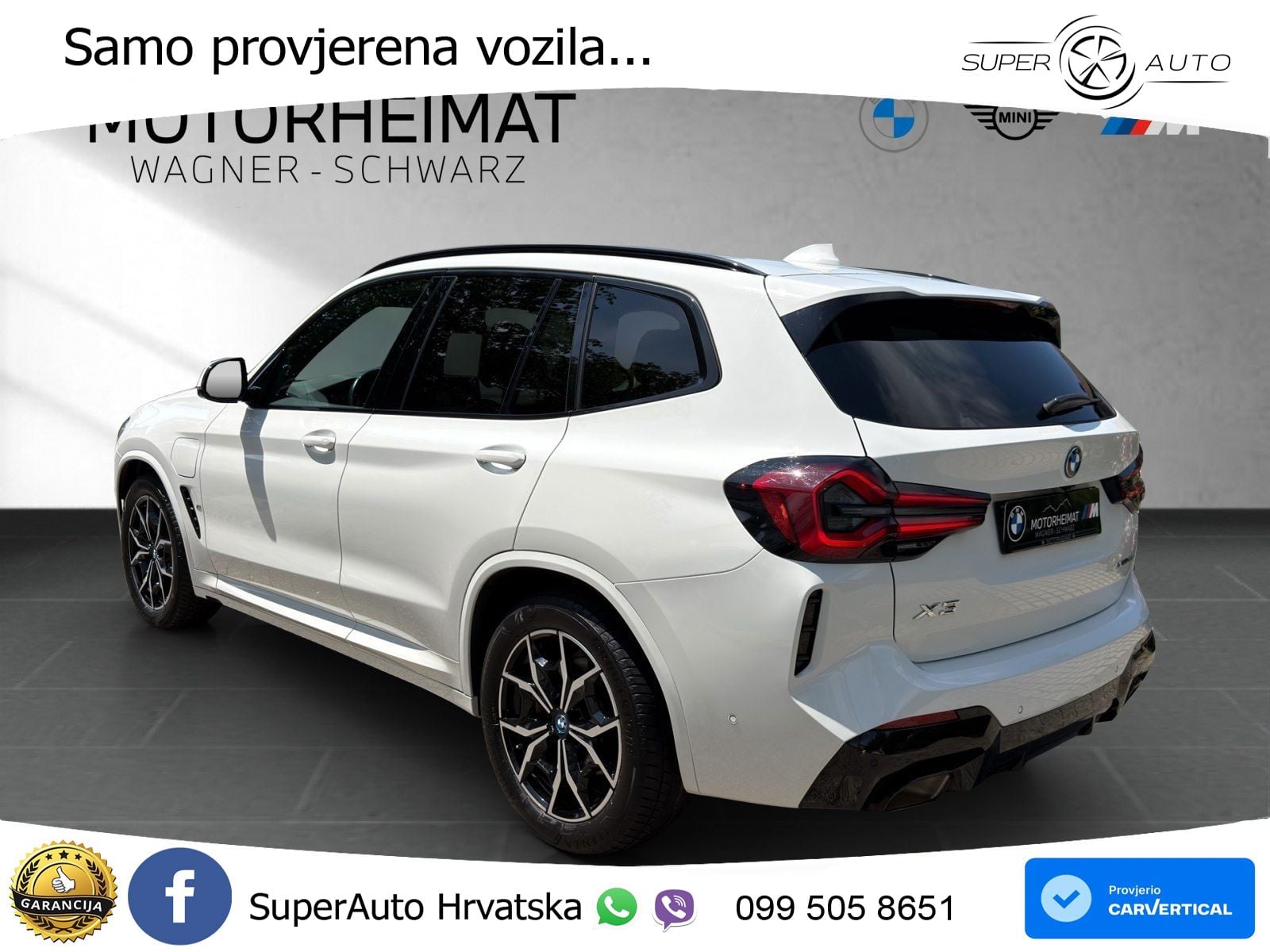 BMW X3 30e xDrive Steptronic M Sport LED+GR SJED+ACC
