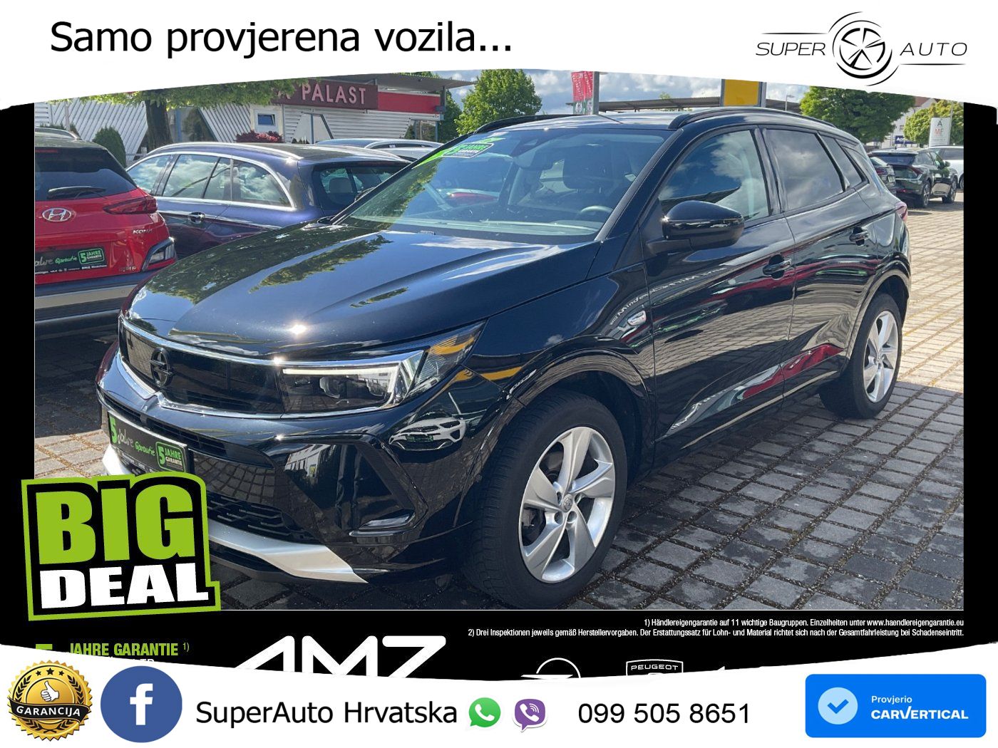 Opel Grandland 1.2i Turbo (130 KS) Automatic Ultimate LED+GR SJED+ACC