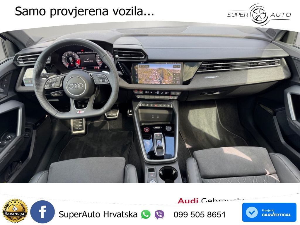Audi S3 2.0 TFSI (333 KS) quattro S tronic MATRIX+GR SJED+KAM
