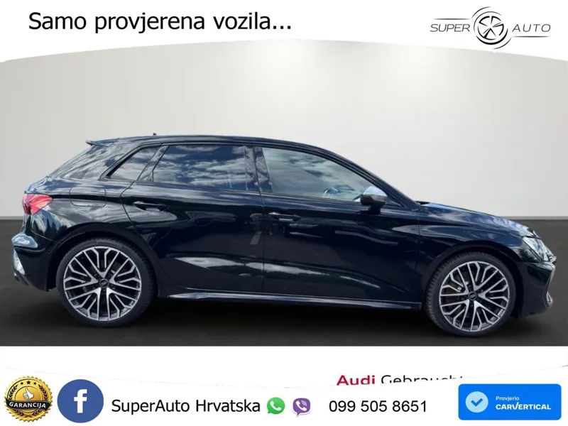 Audi S3 2.0 TFSI (333 KS) quattro S tronic MATRIX+GR SJED+KAM