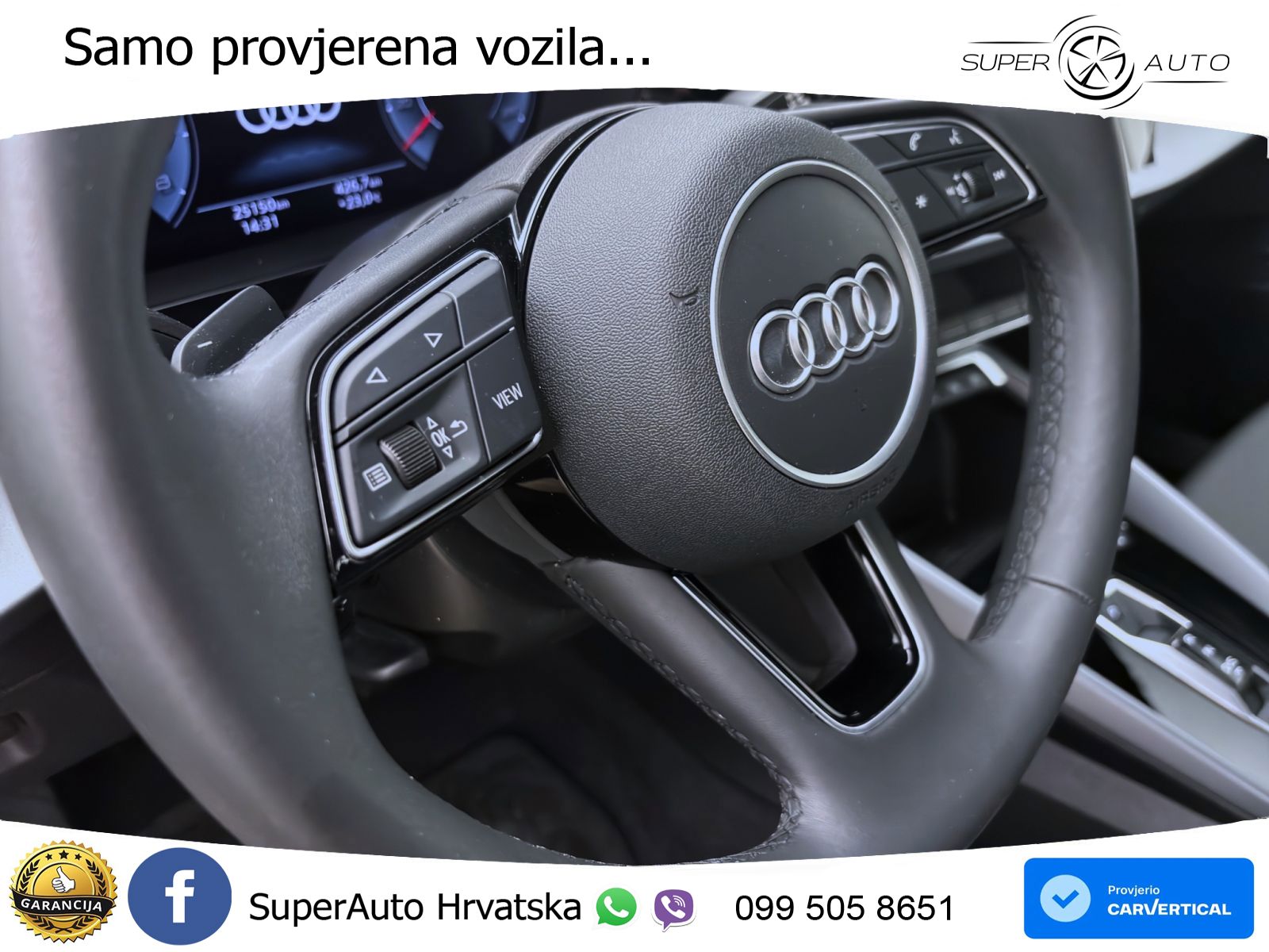 Audi A3 Limuzina 35 TFSI (150 KS) S tronic advanced LED+GR SJED+ACC
