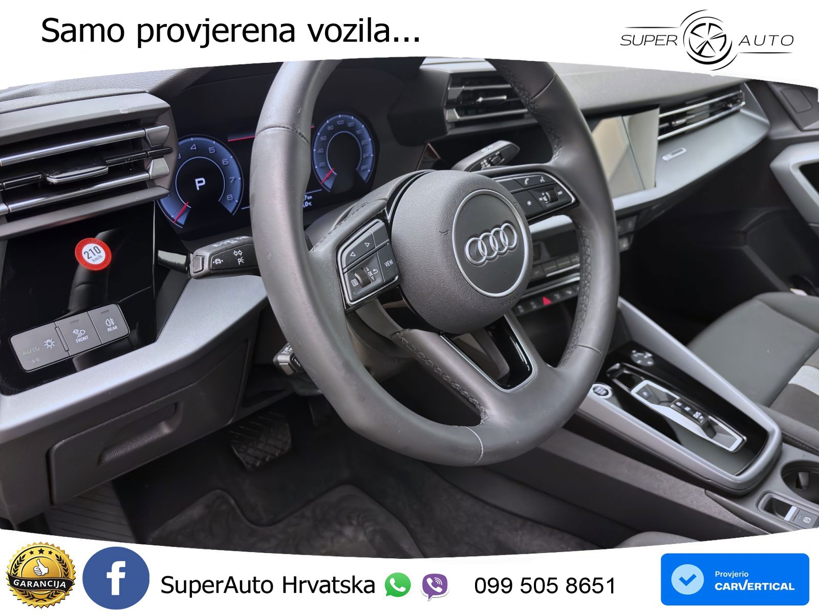 Audi A3 Limuzina 35 TFSI (150 KS) S tronic advanced LED+GR SJED+ACC