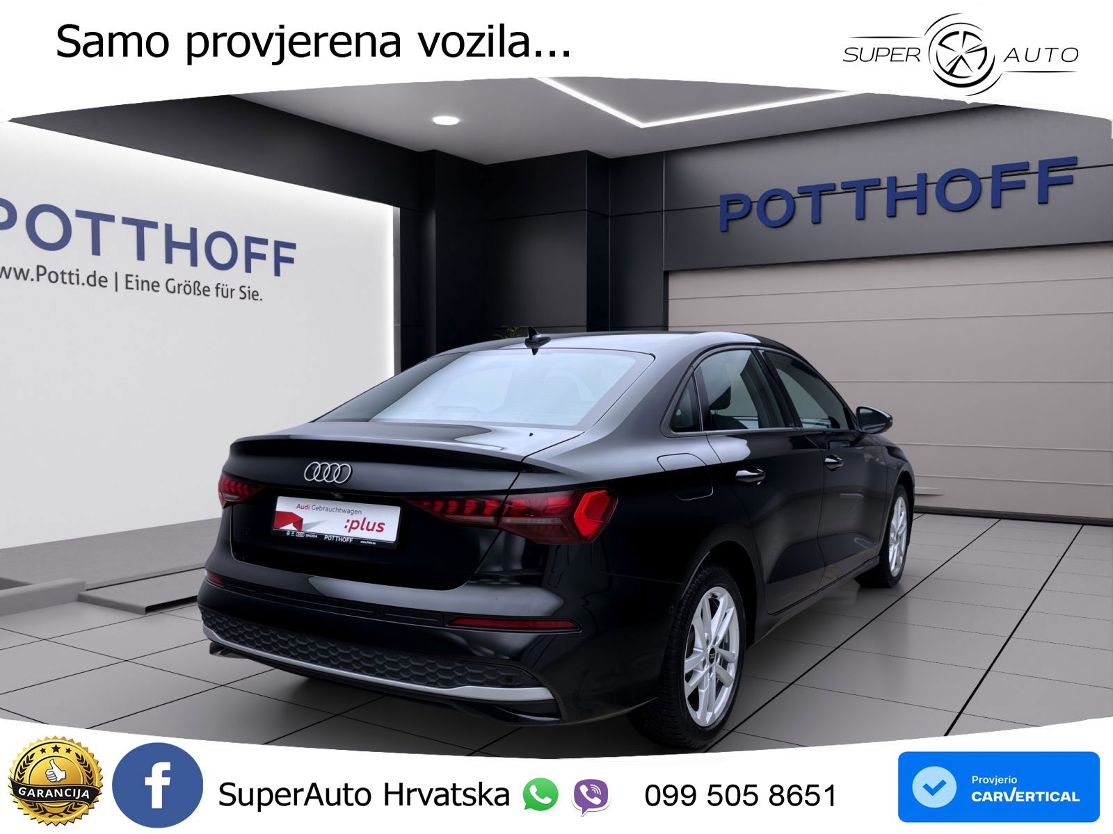 Audi A3 Limuzina 35 TFSI (150 KS) S tronic advanced LED+GR SJED+ACC
