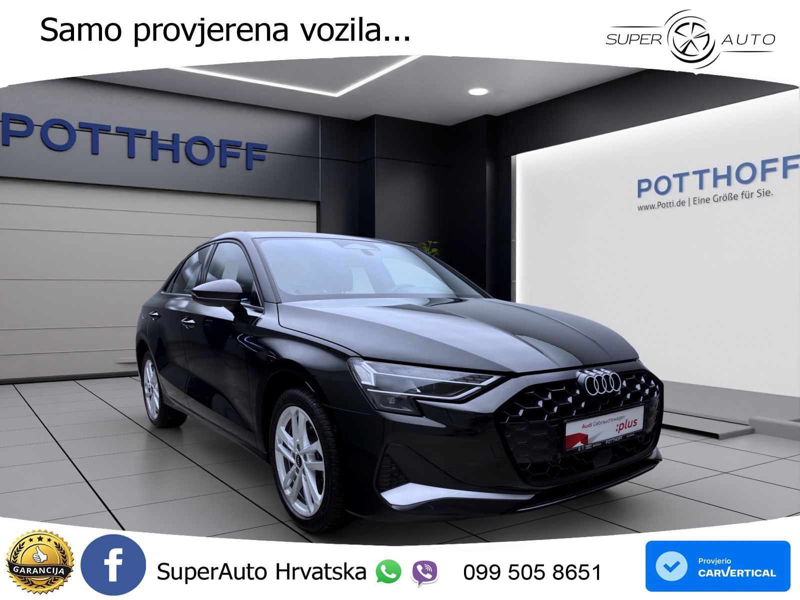 Audi A3 Limuzina 35 TFSI (150 KS) S tronic advanced LED+GR SJED+ACC