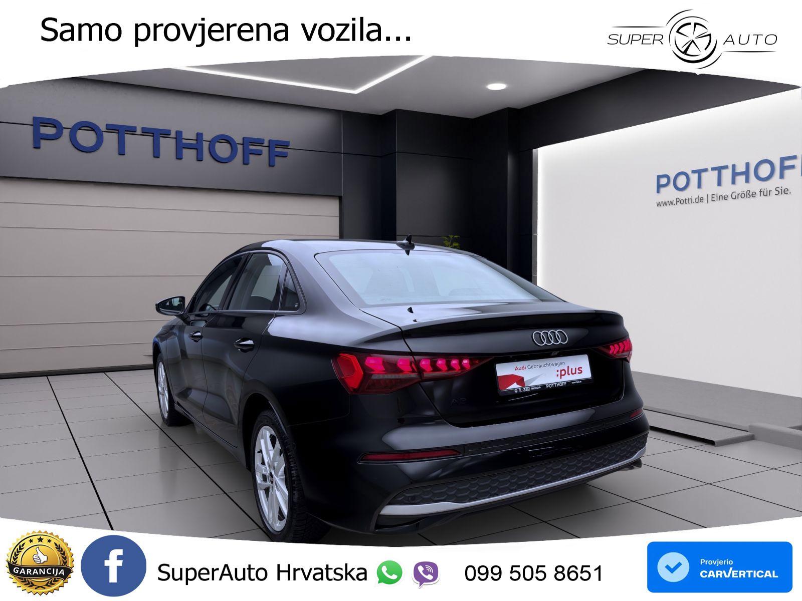 Audi A3 Limuzina 35 TFSI (150 KS) S tronic advanced LED+GR SJED+ACC