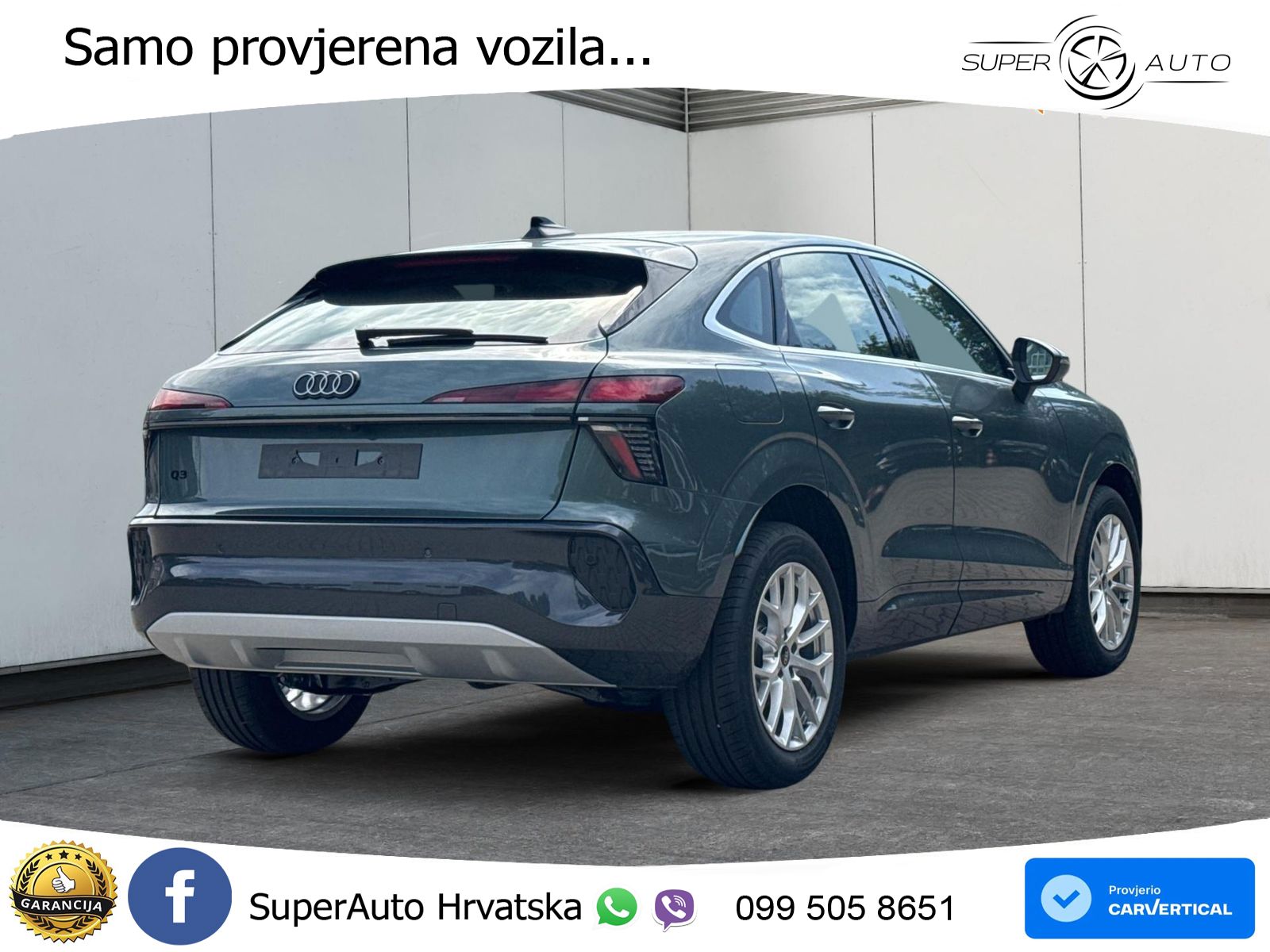 Audi Q3 III Sportback 1.5 TFSI (150 KS) S tronic LED+GR SJED+ACC