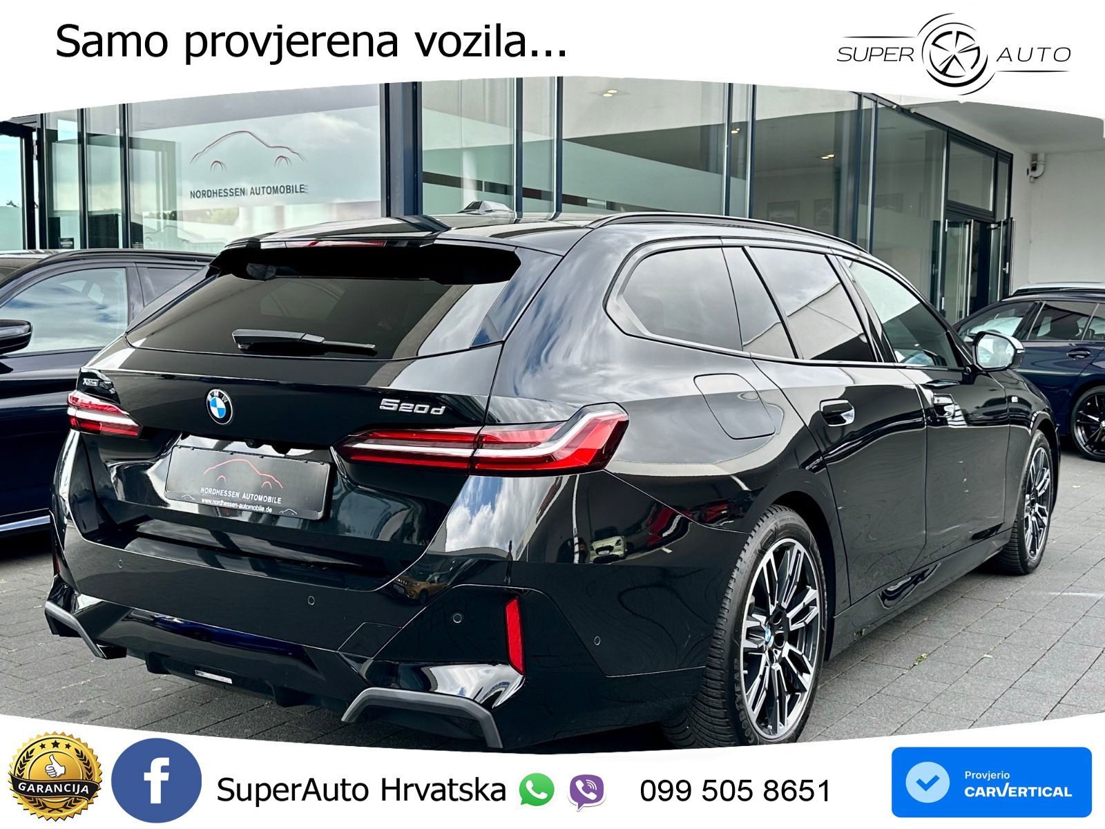 BMW 520d Touring (197 KS) xDrive Steptronic M Sport LED+GR SJED+ACC