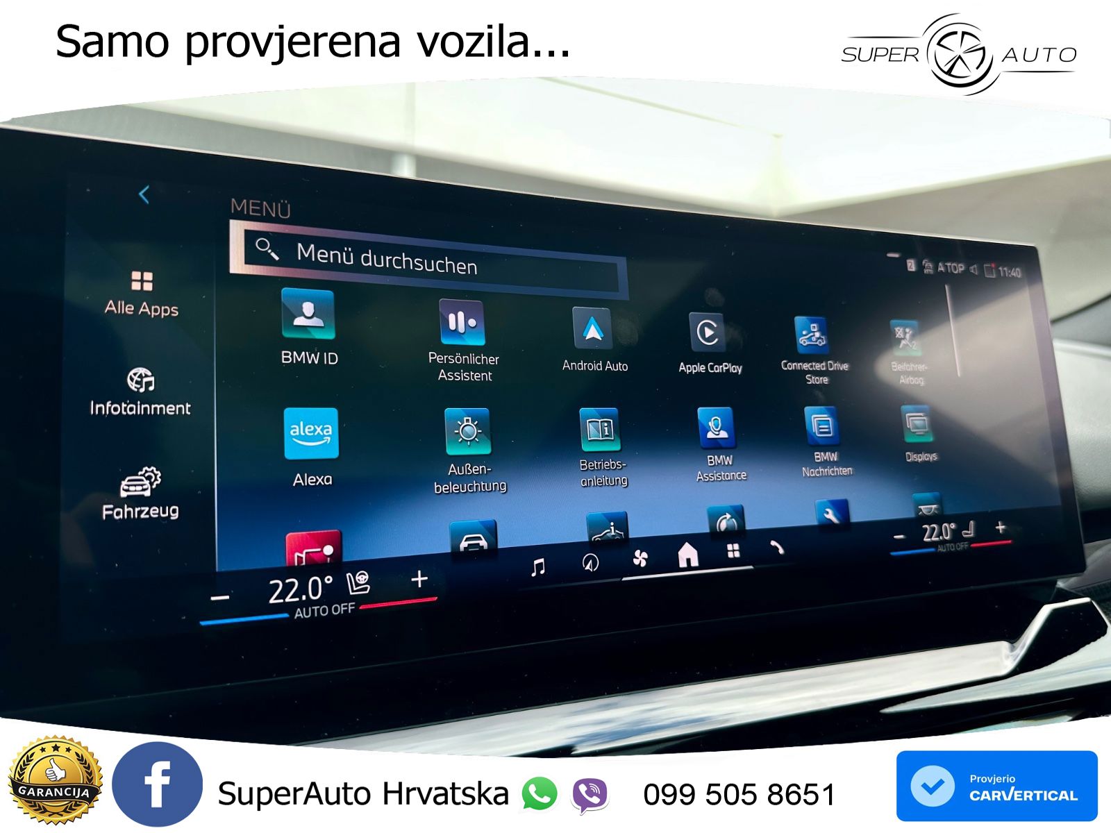 BMW 520d Touring (197 KS) xDrive Steptronic M Sport LED+GR SJED+ACC