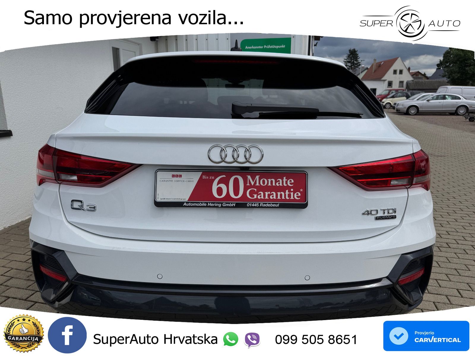 Audi Q3 Sportback 40 TDI (193 KS) quattro S tronic