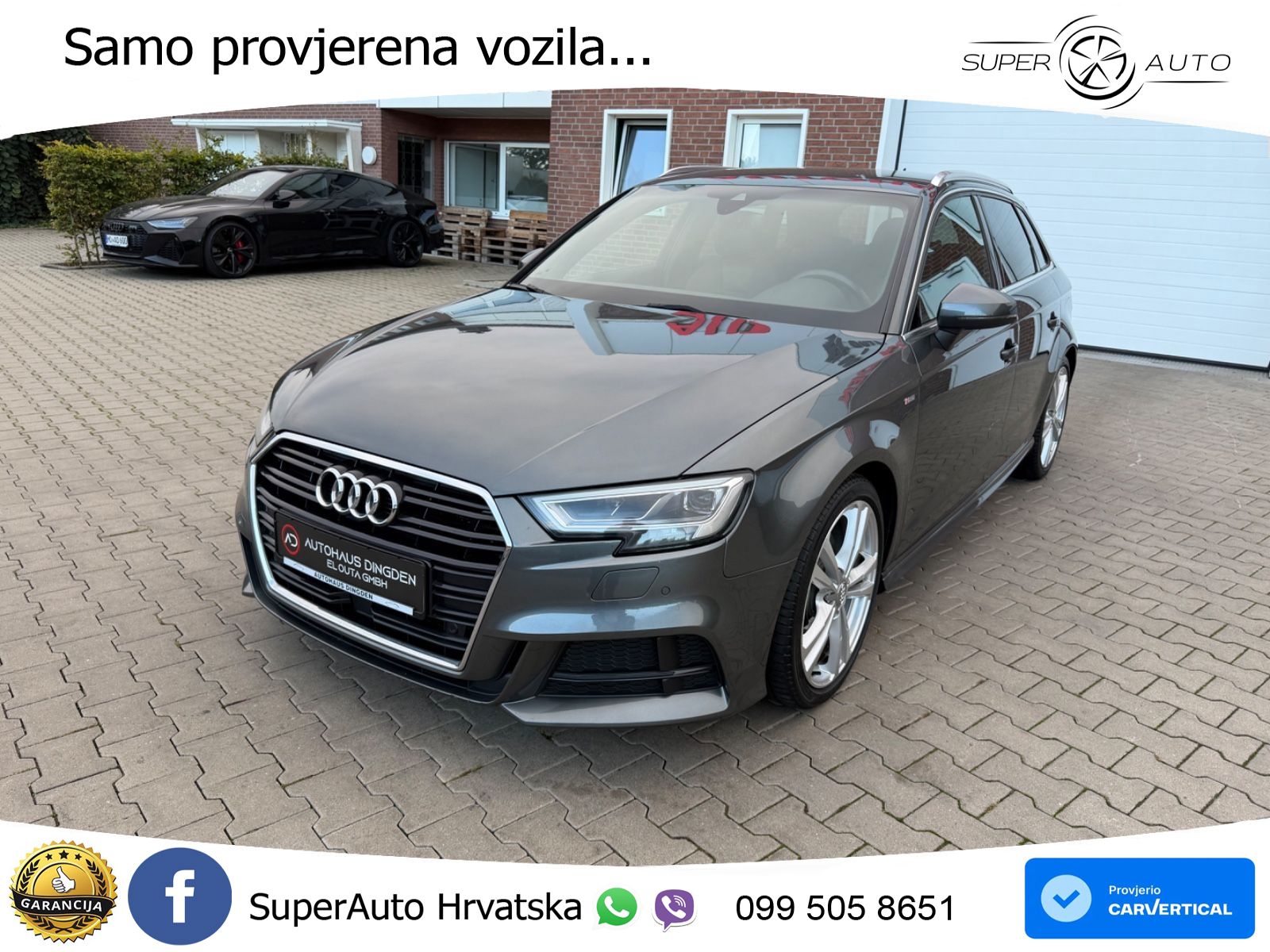 Audi A3 35 TDI (150 KS) S tronic S line LED+GR SJED+ACC