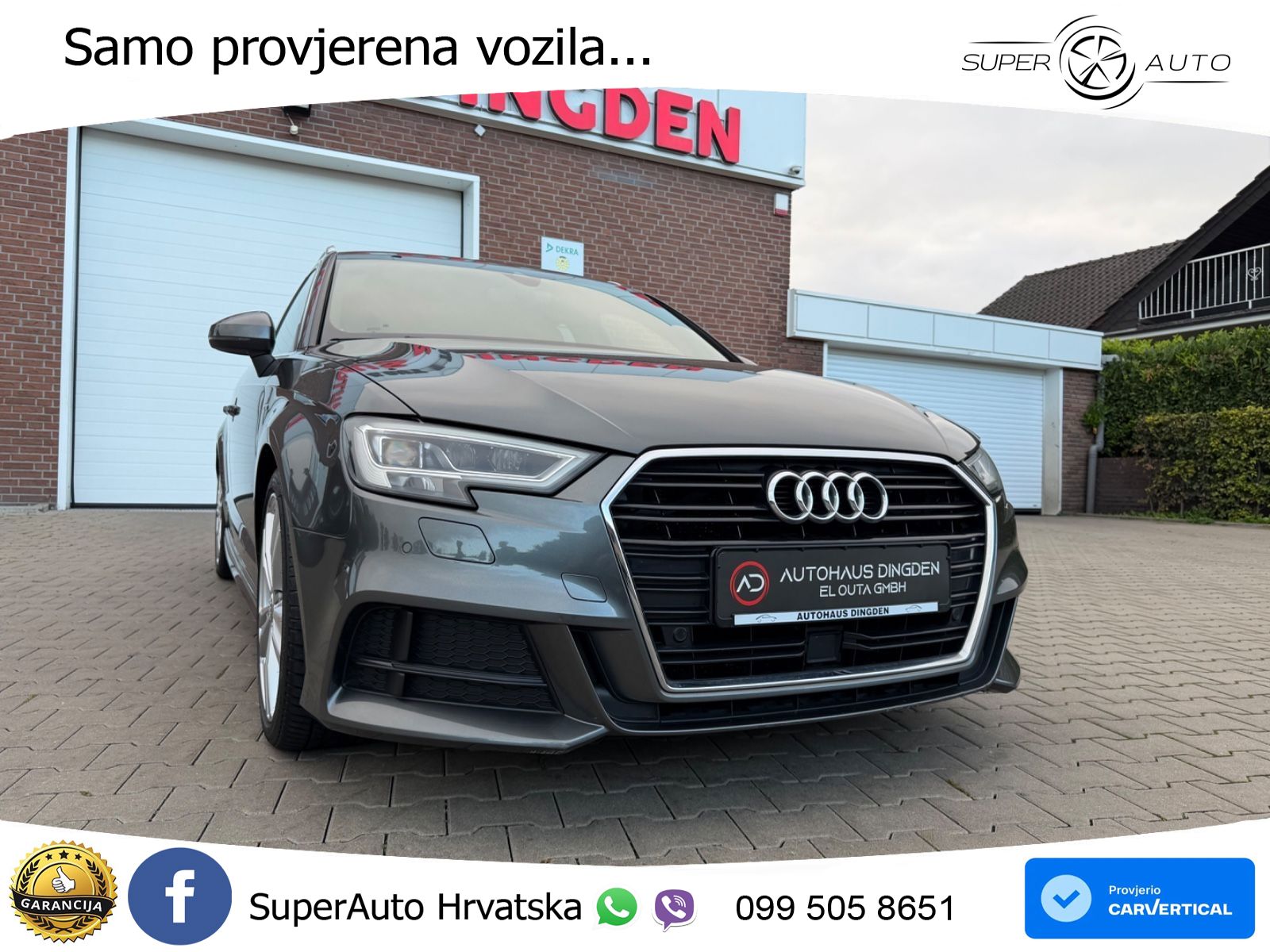 Audi A3 35 TDI (150 KS) S tronic S line LED+GR SJED+ACC