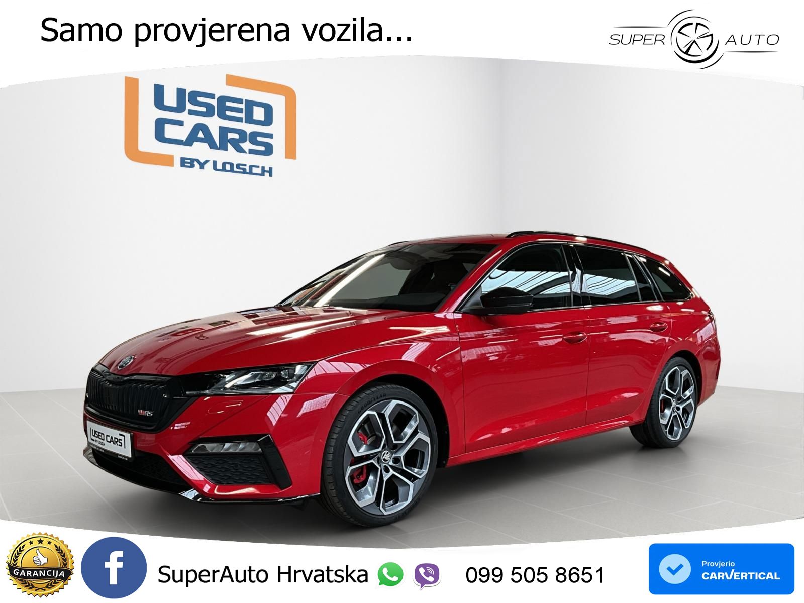 Škoda Octavia Combi RS 2.0 TSI (245 KS) DSG