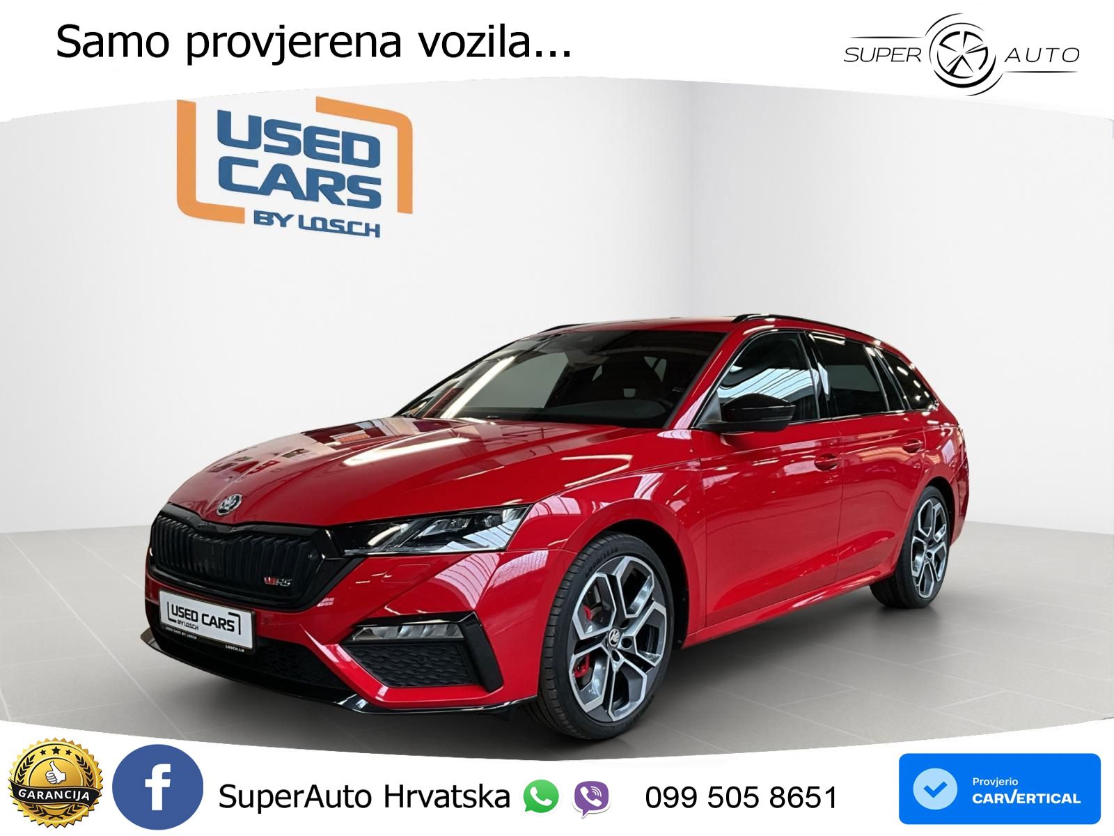 Škoda Octavia Combi RS 2.0 TSI (245 KS) DSG