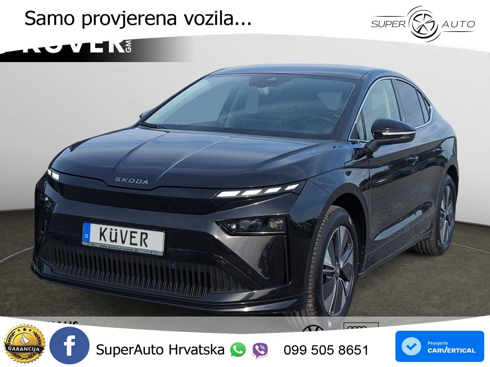 Škoda Enyaq Coupe iV 85 82 kWh (286 KS) Loft LED+GR SJED+ACC