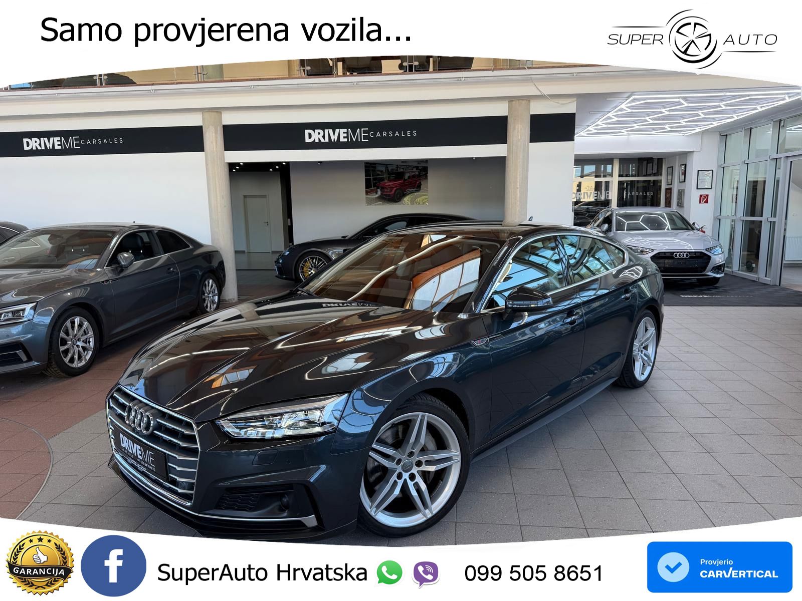 Audi A5 Sportback 50 TDI V6 (286 KS) quattro Tiptronic S line LED+GR SJED+ACC