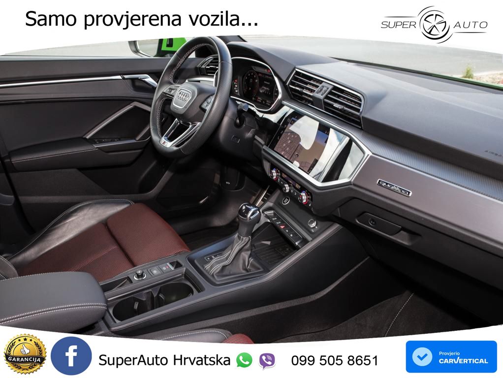 Audi Q3 45 TFSI (245 KS) quattro S tronic 2x S line MATRIX+GR SJED+KAM