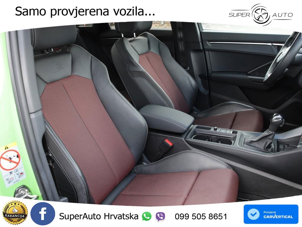 Audi Q3 45 TFSI (245 KS) quattro S tronic 2x S line MATRIX+GR SJED+KAM
