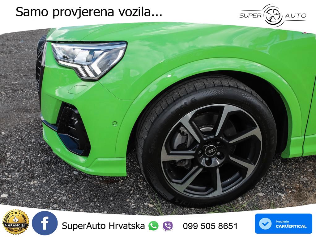 Audi Q3 45 TFSI (245 KS) quattro S tronic 2x S line MATRIX+GR SJED+KAM