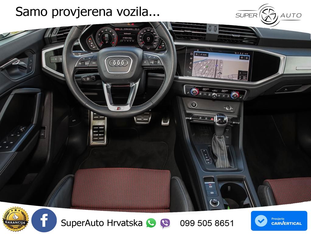 Audi Q3 45 TFSI (245 KS) quattro S tronic 2x S line MATRIX+GR SJED+KAM