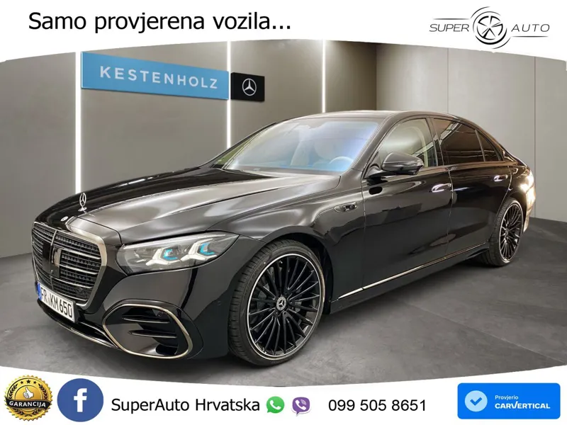 Mercedes S 580 V8 (537 KS) EQ Boost 4MATIC 9G-TRONIC AMG