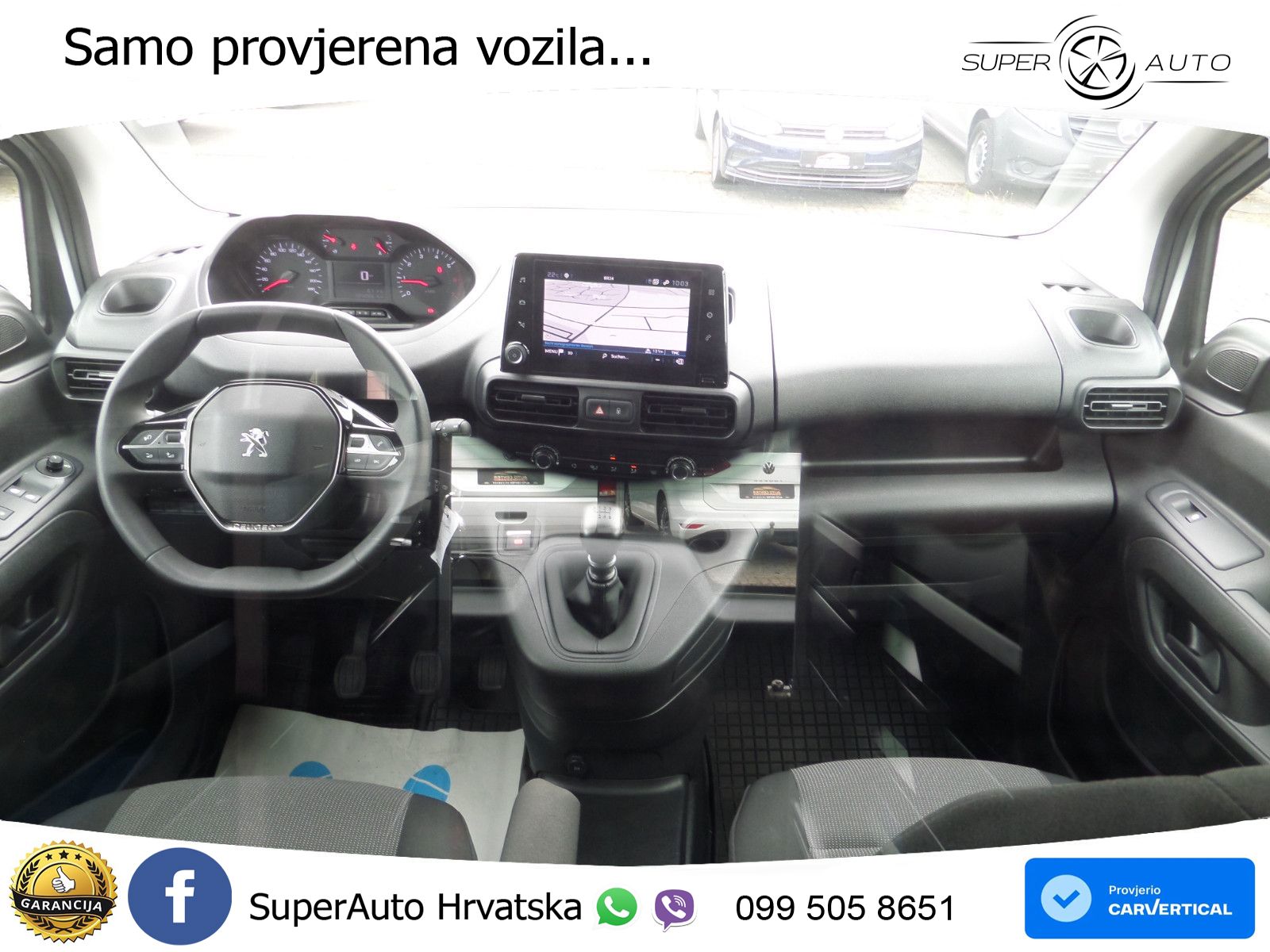 Peugeot Partner Premium 1.5d+SORTIMO+Klima+Navi+SHZ+PDC 131 KS