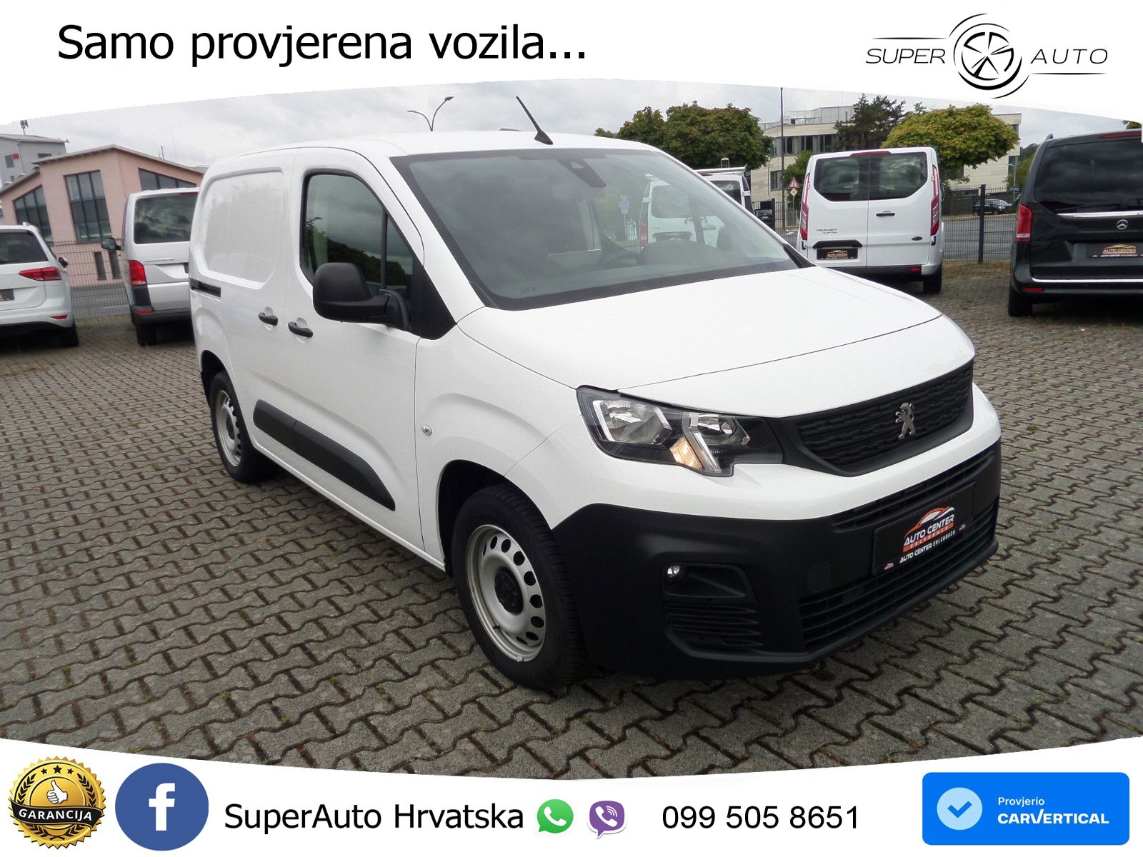 Peugeot Partner Premium 1.5d+SORTIMO+Klima+Navi+SHZ+PDC 131 KS