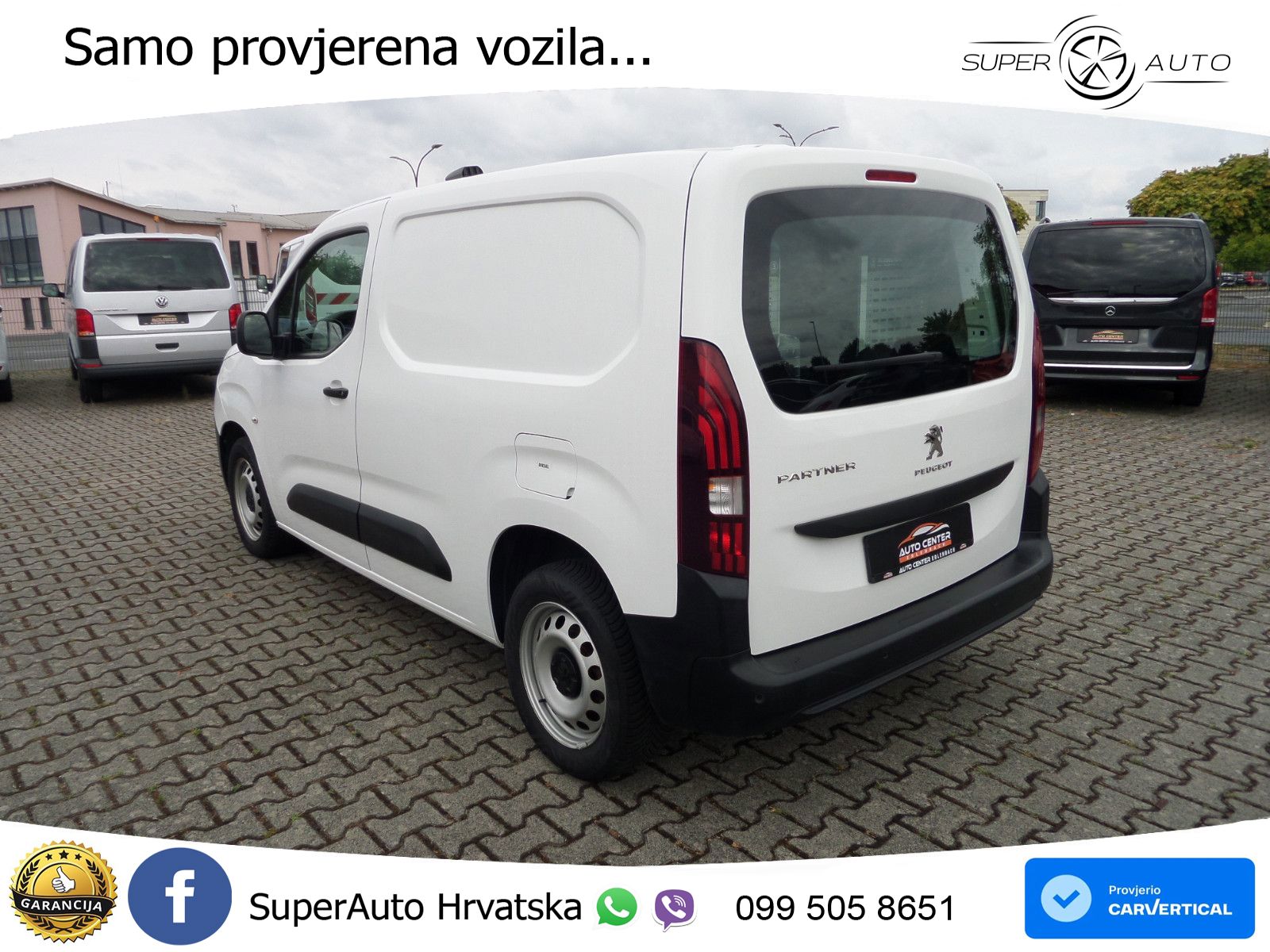 Peugeot Partner Premium 1.5d+SORTIMO+Klima+Navi+SHZ+PDC 131 KS