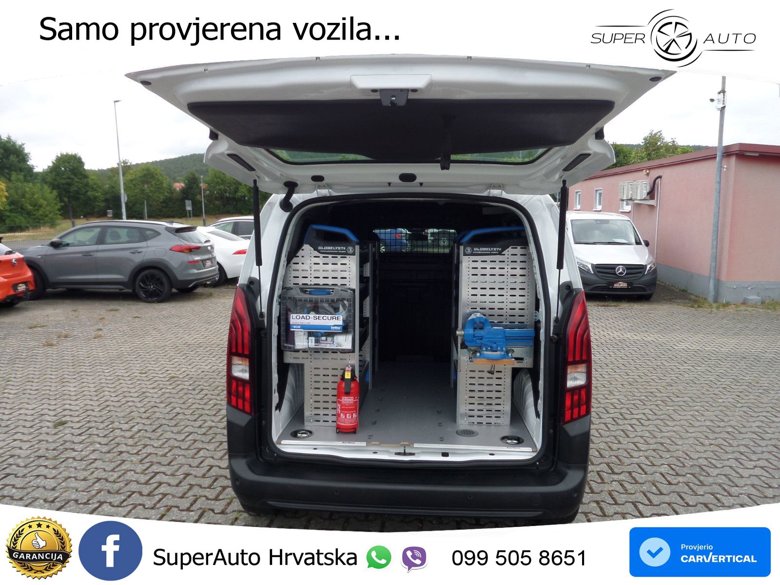 Peugeot Partner Premium 1.5d+SORTIMO+Klima+Navi+SHZ+PDC 131 KS