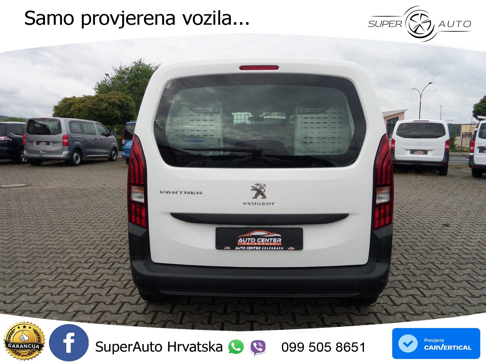 Peugeot Partner Premium 1.5d+SORTIMO+Klima+Navi+SHZ+PDC 131 KS