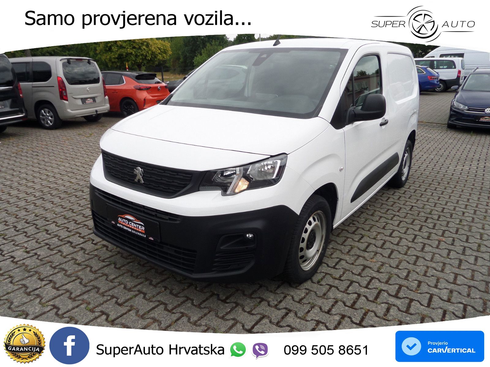 Peugeot Partner Premium 1.5d+SORTIMO+Klima+Navi+SHZ+PDC 131 KS
