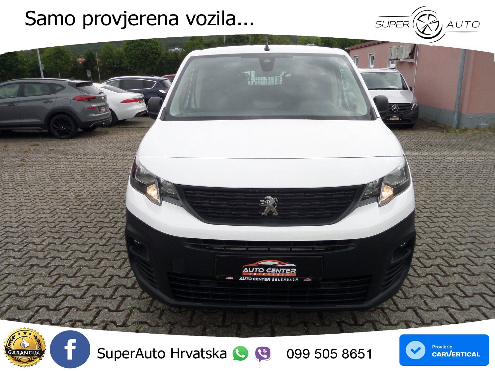 Peugeot Partner Premium 1.5d+SORTIMO+Klima+Navi+SHZ+PDC 131 KS