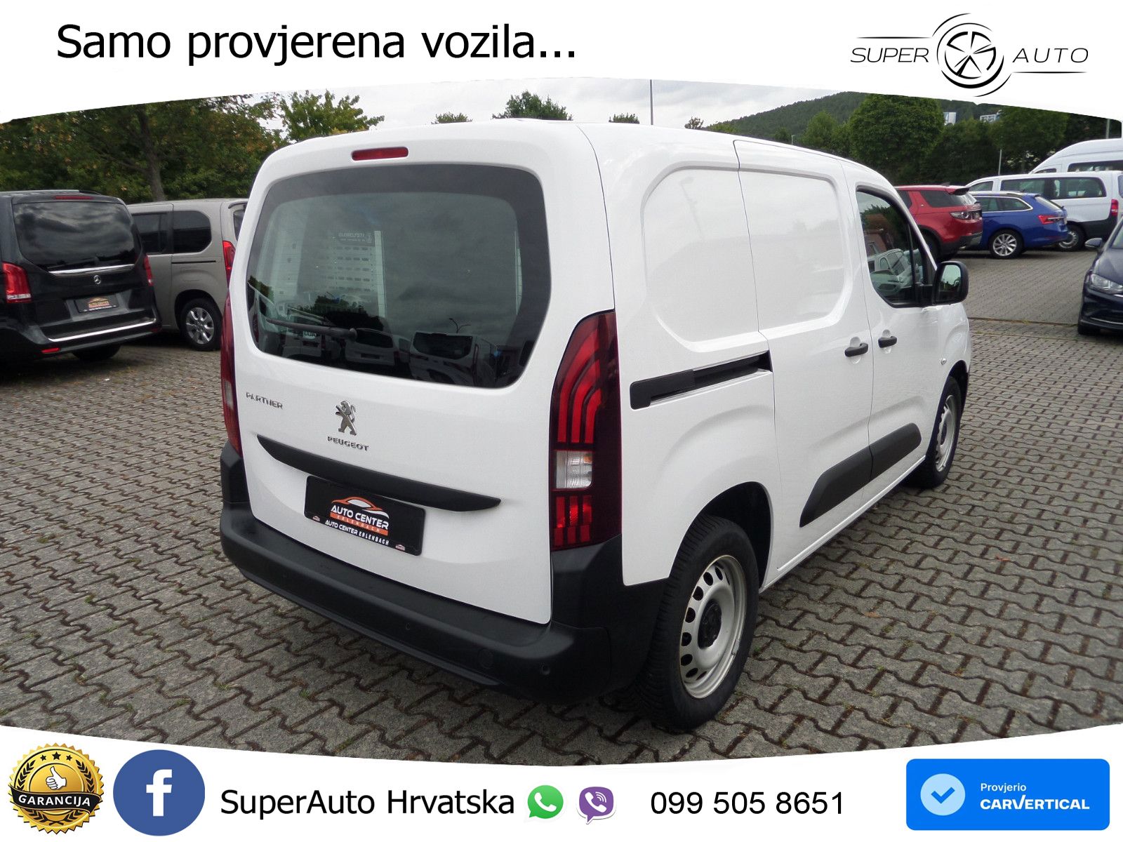 Peugeot Partner Premium 1.5d+SORTIMO+Klima+Navi+SHZ+PDC 131 KS