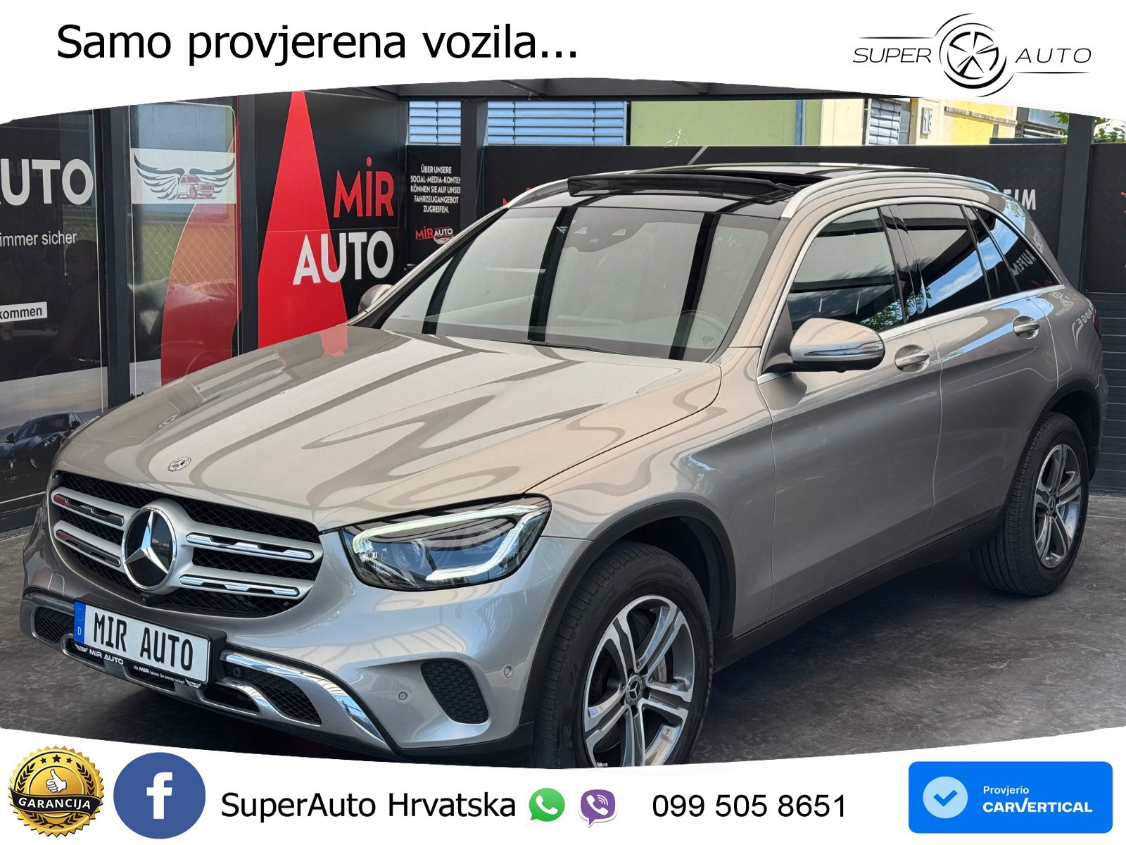 Mercedes GLC 400d (330 KS) 4MATIC 9G-TRONIC LED+GR SJED+ACC