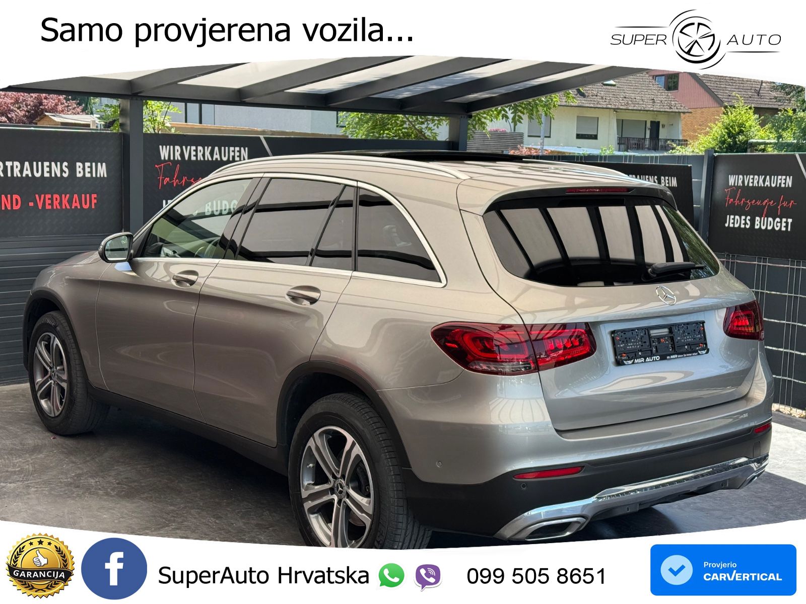 Mercedes GLC 400d (330 KS) 4MATIC 9G-TRONIC LED+GR SJED+ACC