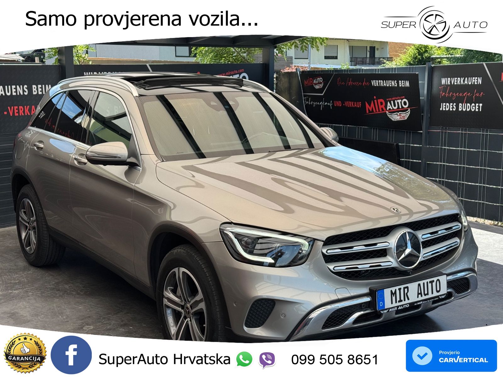 Mercedes GLC 400d (330 KS) 4MATIC 9G-TRONIC LED+GR SJED+ACC